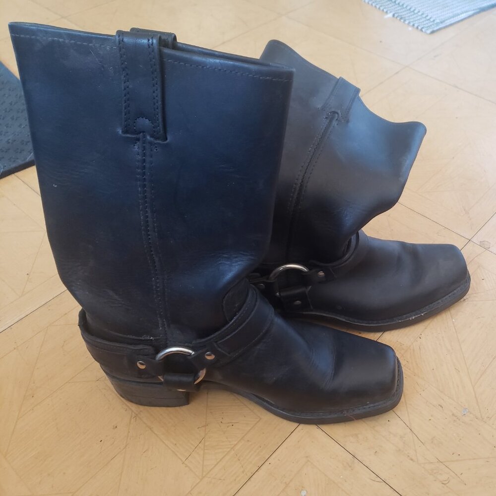 Frye Motorcycle Boots Size 9